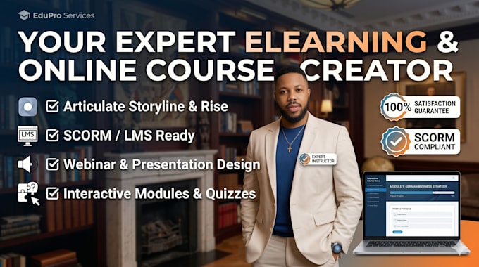 design your german business elearning online course and webinar slides