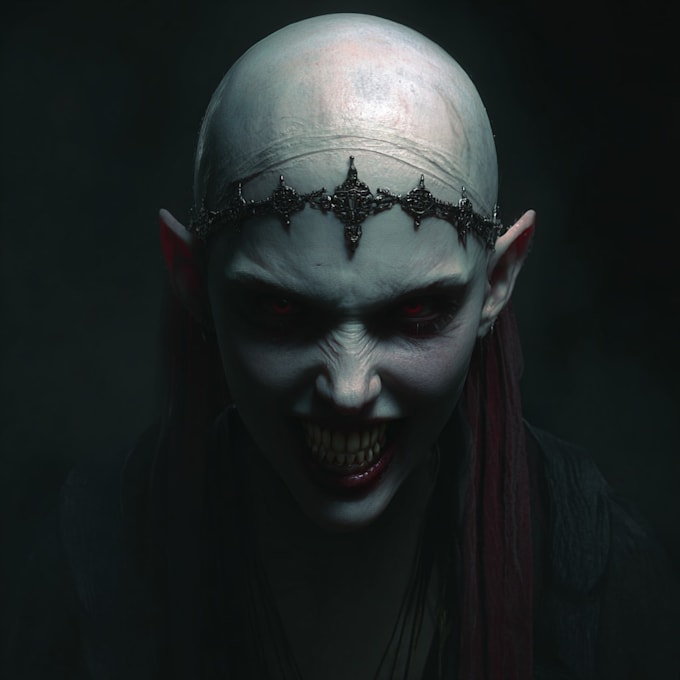 make horror fantasy style