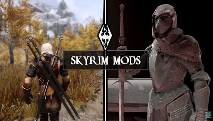create skyrim se or fallout 4 armor, weapons with follower mods