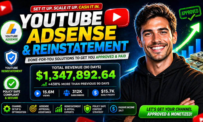 fix youtube monetization issues and provide revenue boosting
