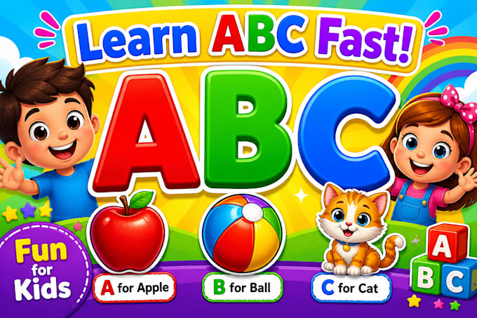 create engaging kids abc learning videos fun educational content