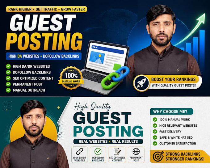 provide high quality guest post on high da websites