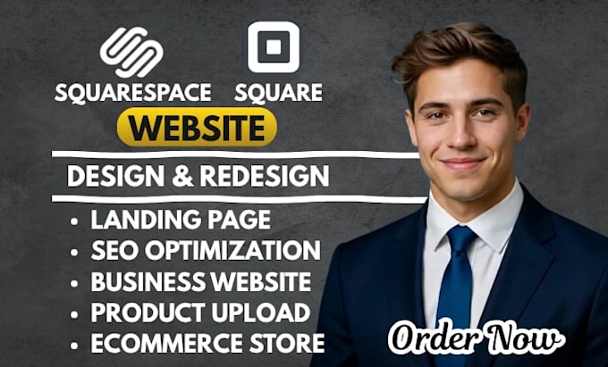squarespace website redesign, squarespace website design, square website design