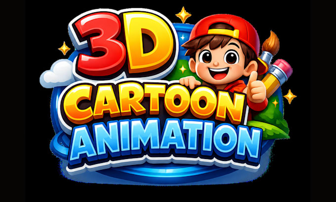 do a realistic 3d animation pixar style cartoon animation