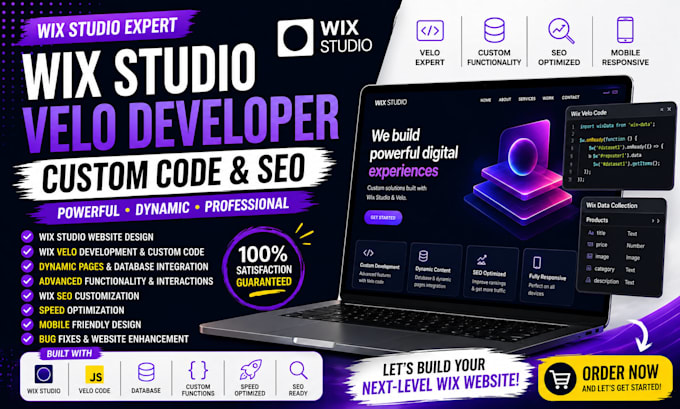 design wix studio website,wix velo developer,wix velo code,wix SEO customization