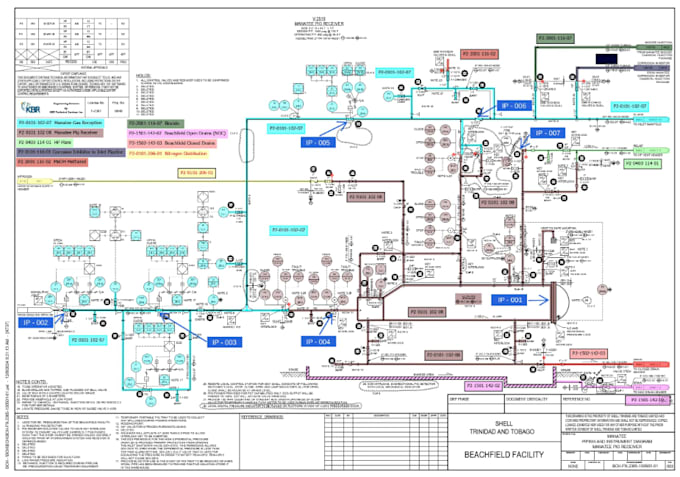 create 2d technical drawings, p and id design, process flow diagrams in autocad