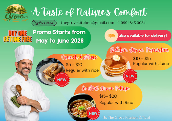 make your restaurant menu catchy and eye pleasing