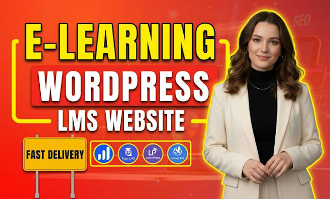 build lms educational course website elearning website using learndash docebo