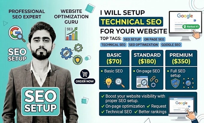 setup technical seo for your website