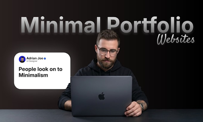 build minimal portfolio websites for you