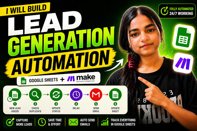 build automated lead follow up and email sending system