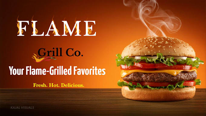design professional youtube thumbnail for food channel