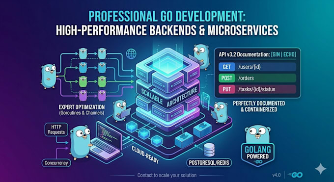 build a high performance backend API using go golang