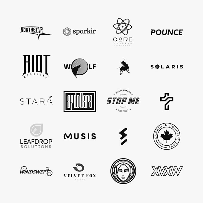 video editing and logo design