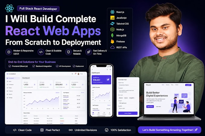 build a complete app from scratch to deployment