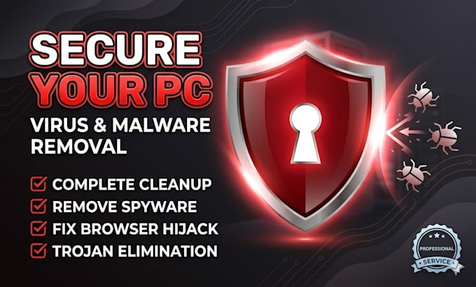 remove viruses, malware and spyware from your PC