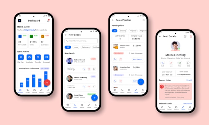 design a unique mobile app uiux and user interface in figma