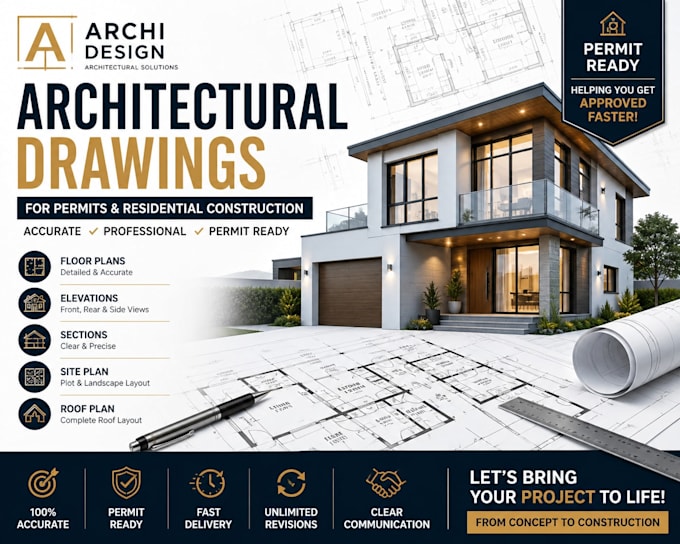create house plans, adu drawings and construction drawings for approval