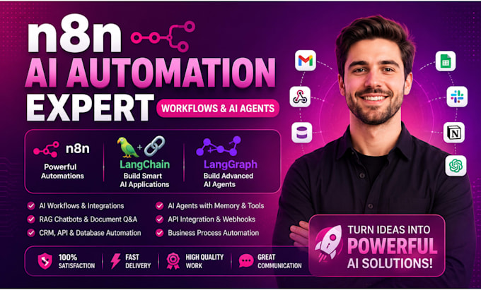 do n8n ai automation, ai agents and workflows using n8n, langchain, langgraph
