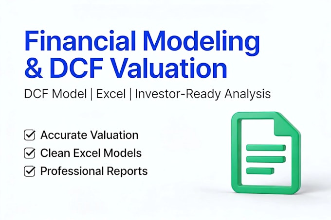 build a professional dcf valuation model in excel