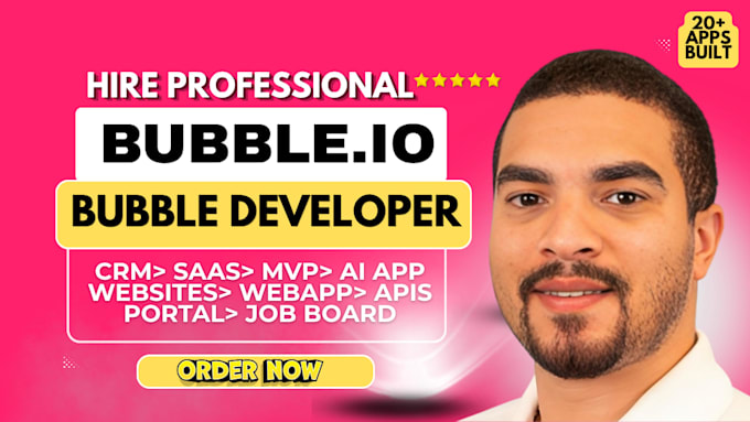 build bubble mvp saas ai app bubble website or ai web app bubble io developer