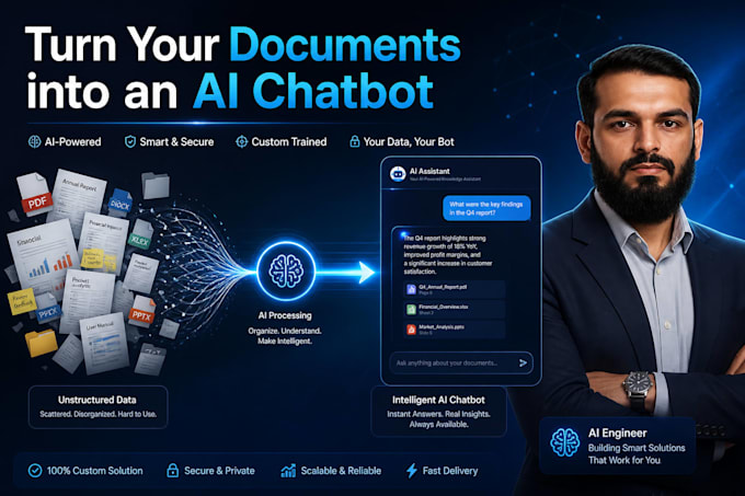 turn your documents into an ai chatbot rag system