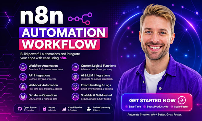 develop custom n8n and ghl automations and workflows