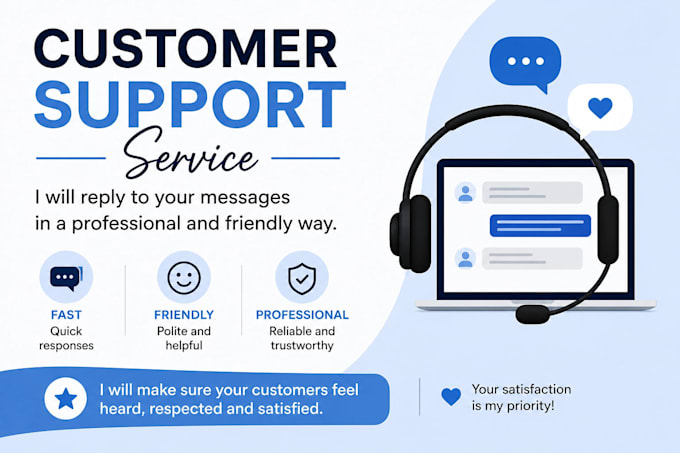 reply to your customer messages and chat professionally