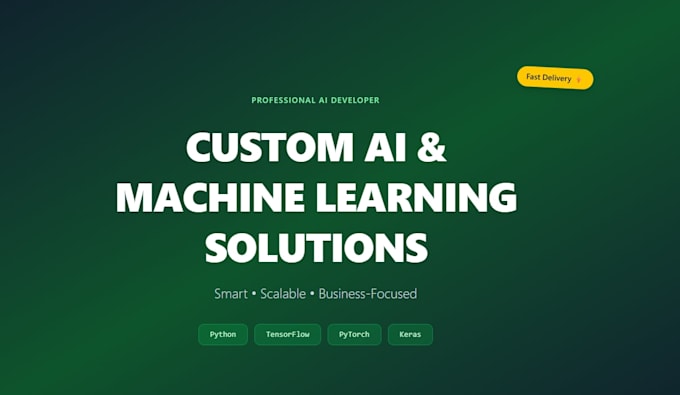 build ai applications based on python