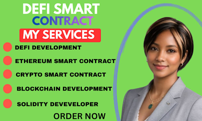develop secure defi smart contracts for your crypto project