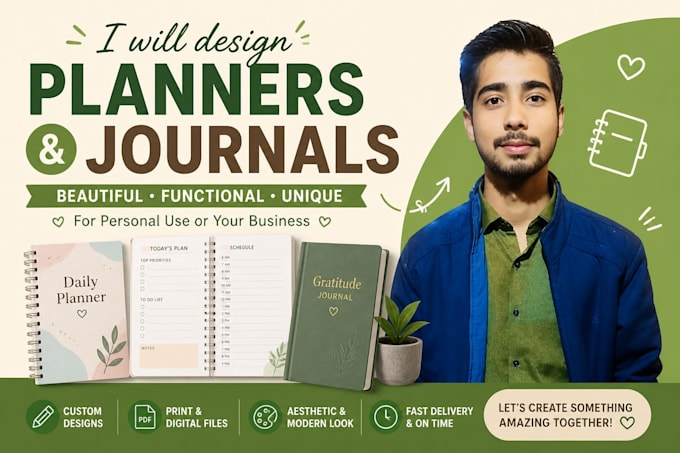 design professional digital planner for ipad and tablet