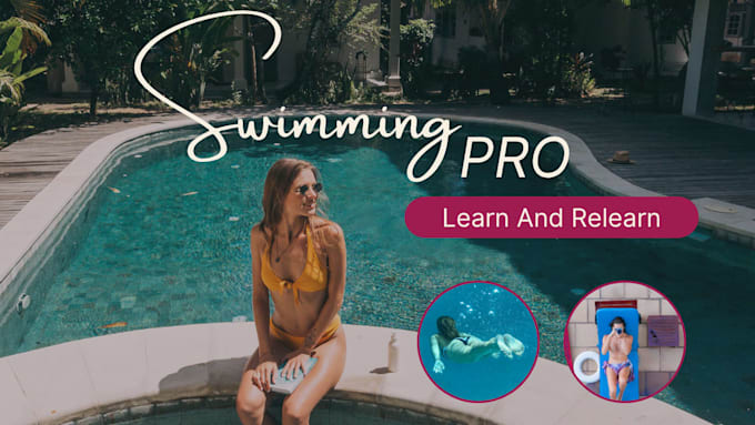 coach you to swim confidently with proper techniques