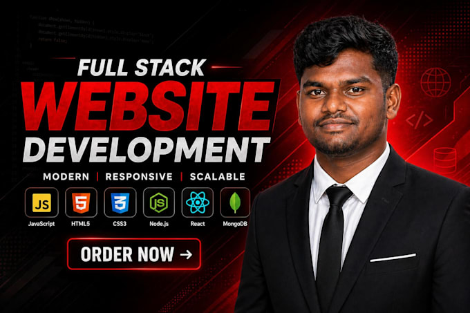 build a modern responsive website using react and nodejs