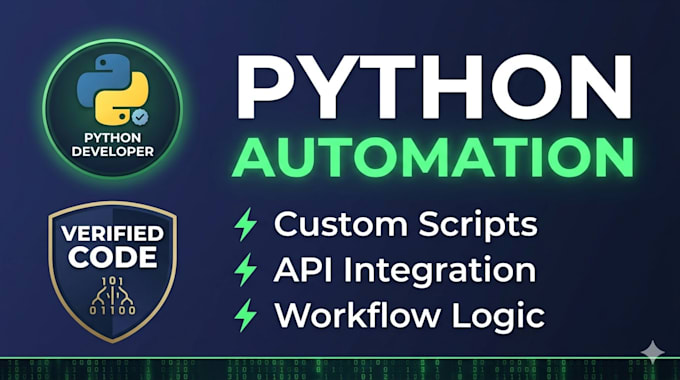 develop professional python scripts for custom automation