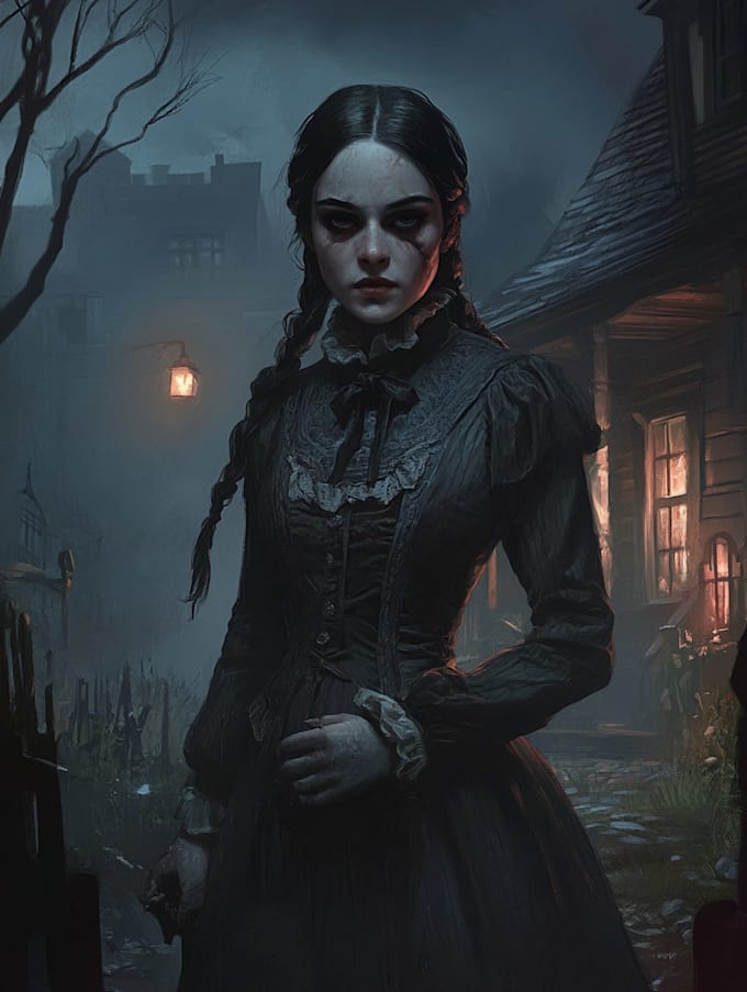 do horror character design
