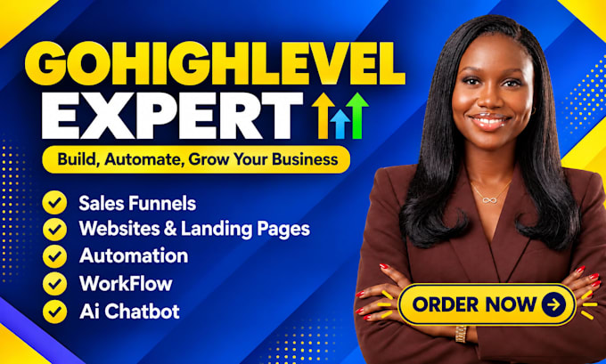 build gohighlevel automation, vapi ai voice agent, ai receptionist, ghl website