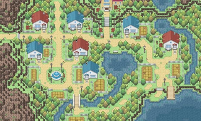 do pixel tileset, pixel tilemap, top down tileset, indie game, platformer, rpg
