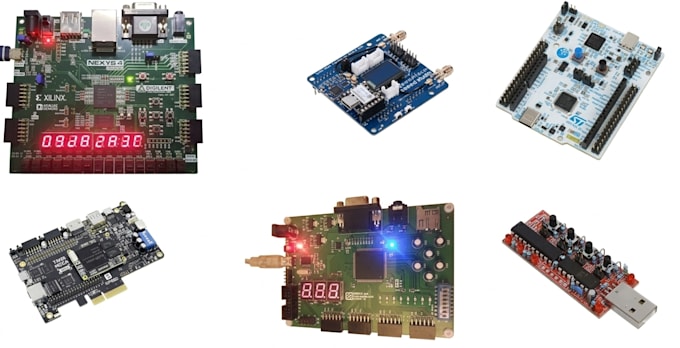 design fpga verilog vhdl systems with pcb and embedded iot hardware development