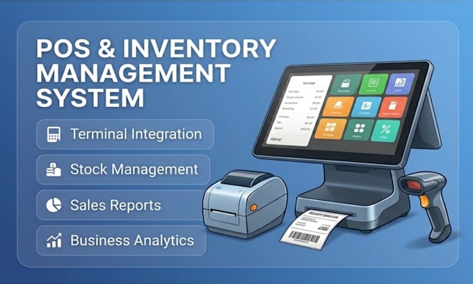develop custom inventory management pos software saas