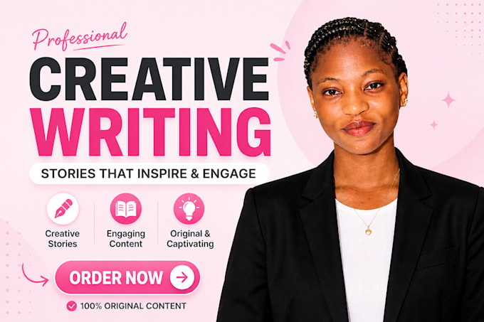 write creative stories and engaging creative content