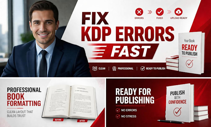 format your KDP book and fix publishing errors