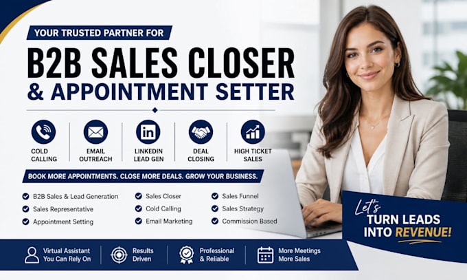 be b2b sales closer appointment setter to close high deal