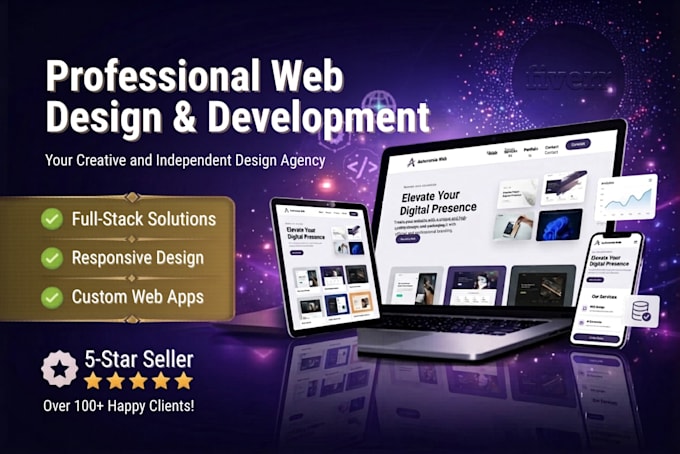 a professional business website