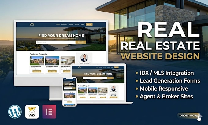 design luxury real estate website real estate idx website idx mls investor crm