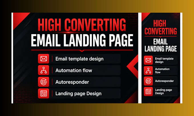 create mailchimp, landing page and marketing automation