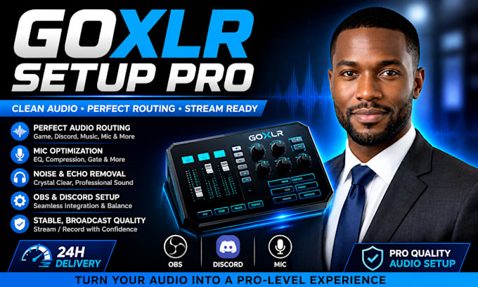 setup, fix, and optimize your goxlr for streaming and recording