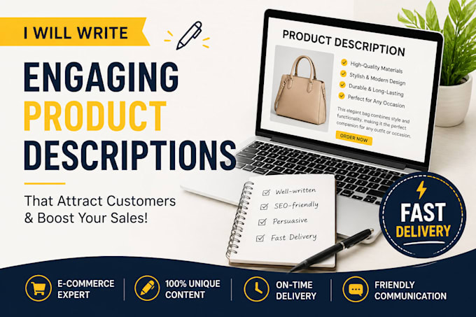 write engaging product descriptions for your business