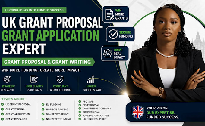 write winning UK grant proposal  grant application funding