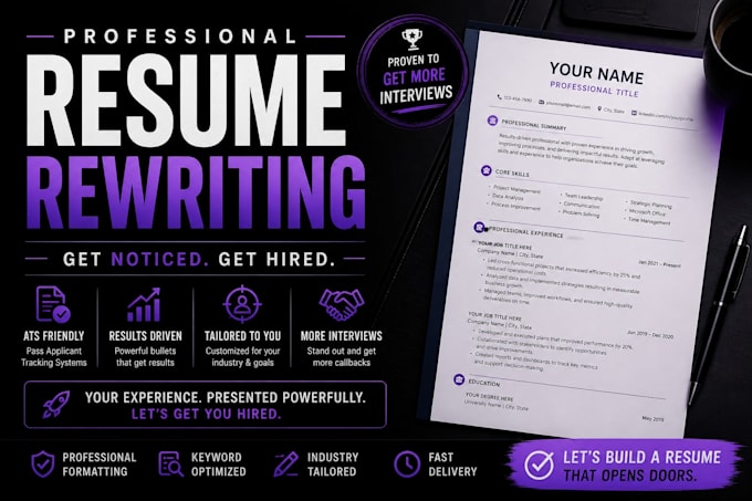 rewrite your busted resume