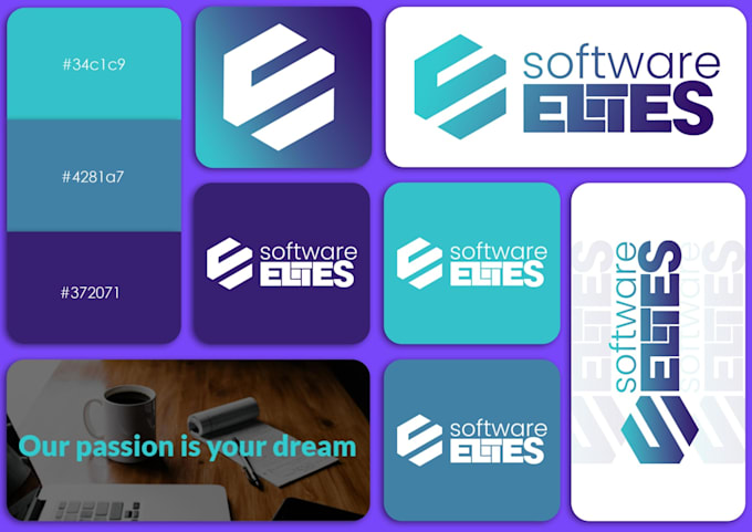 design tech brand identity for software startups